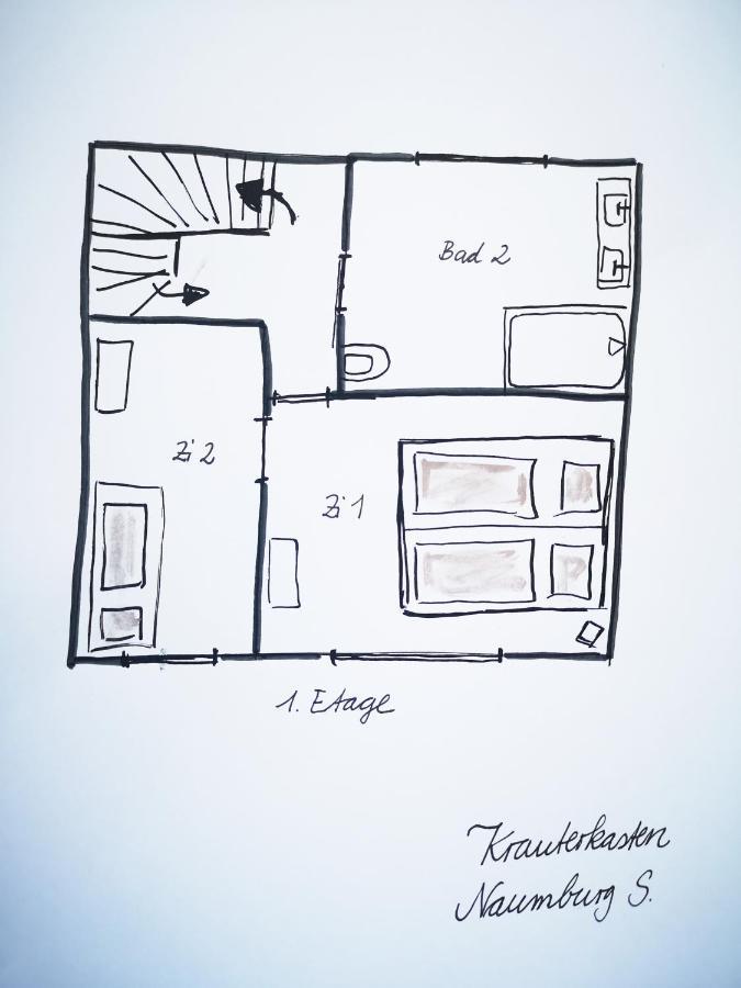 Haus Krauterkasten Наумбург Экстерьер фото